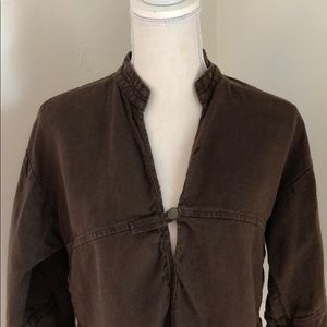Weekend MaxMara Linen brown top